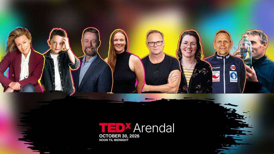 Lenke til artikkel: TEDxArendal 2026: Fra Arendal til verden